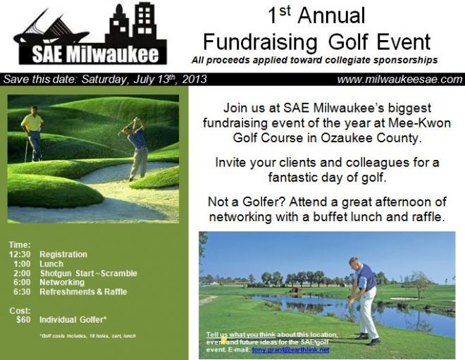 1st Annual Fundraising Golf Event!