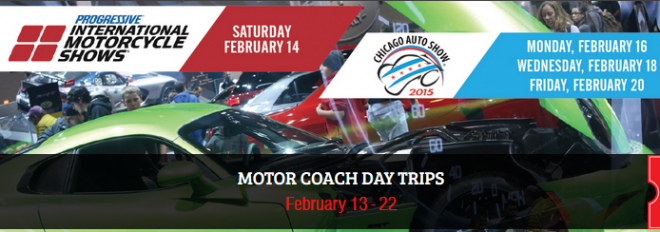 Road America Transporation to the Chicago Auto Show!
